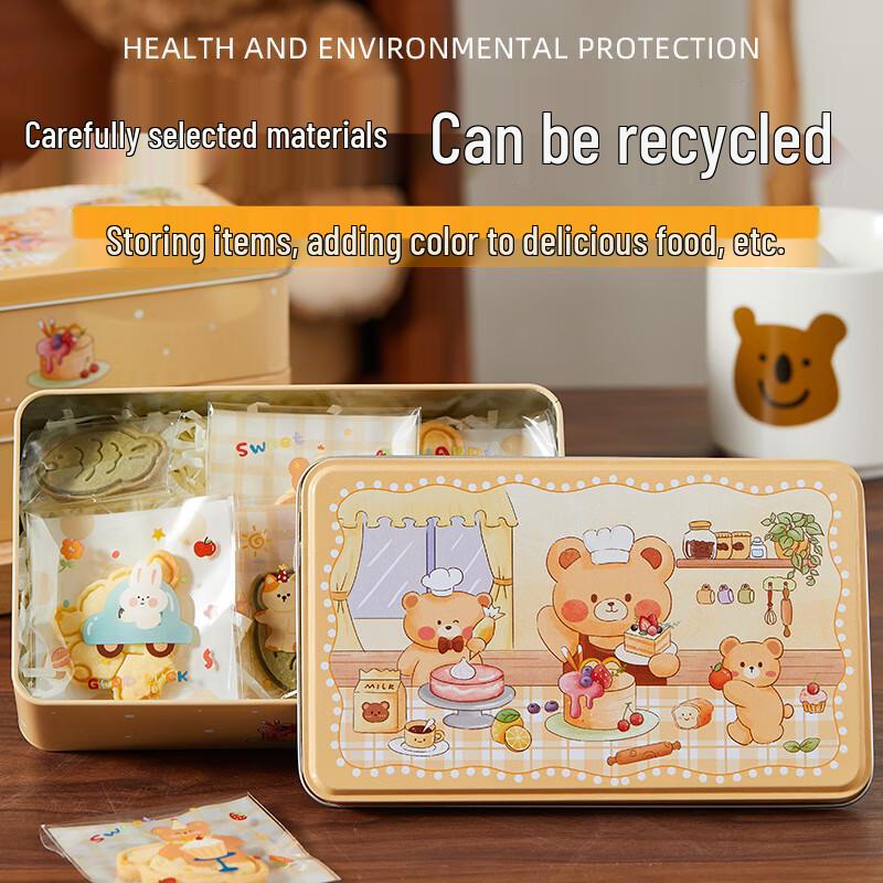 Creative Tinplate Cookie and Candy Boxes