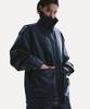 Uousoo Leather Half Jacket_ Black