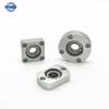 1pcs Flange Square Housing Single Bearings with Housings Bearing seat assembly Direct Mount Unbuckled ring in stock