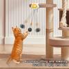 Cat Teaser Ball, Bite-Resistant Self-Amusement Cat Toy for Multiple Cats in Family Interaction Training and Boredom Relief, Suitable for Kittens