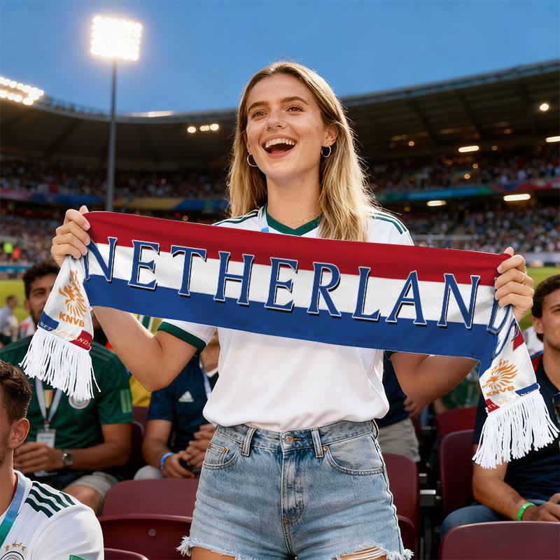 2026 World Cup Flag Scarfs 15x140cm Fan Scarf World Cup Scarf Sports Holiday Decoration