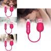 Sensual Dual-head Rose Massager For Women Eco-friendly Silicone Adult Toy