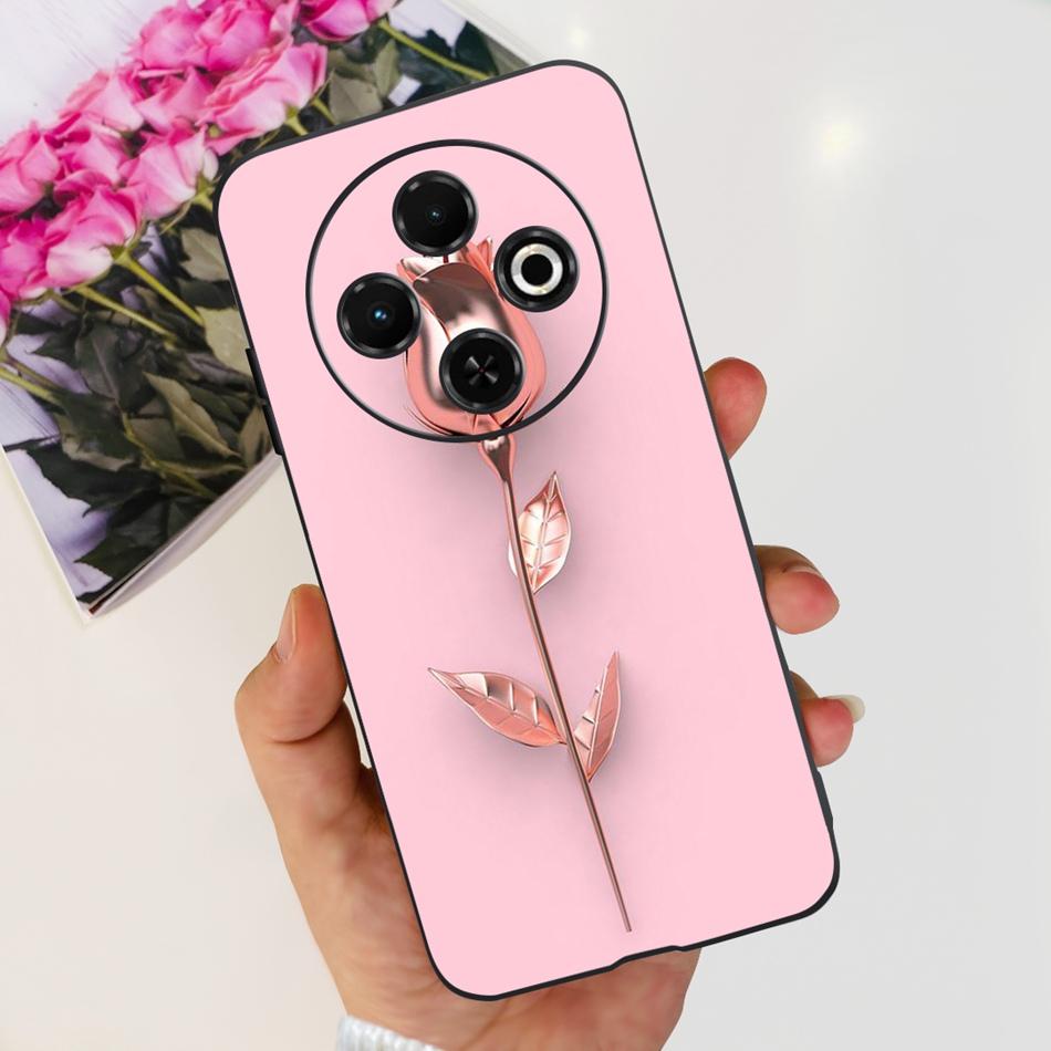 For Tecno Spark 30C Phone Case Spark30C 4G KI5 KI5n Elegant Printing Soft Silicone TPU Cases