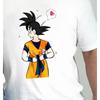 White Dragon Ball Print Summer Men's and Women's T-shirts Parents and Children's Top 2000 Style Original Street Fashion Trend
