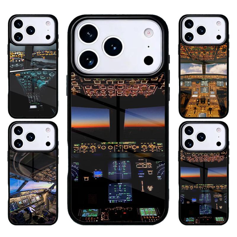 Travel Pilot Phone Case For iPhone 17 Air 16 15 14 13 12 11 Pro Max Plus
