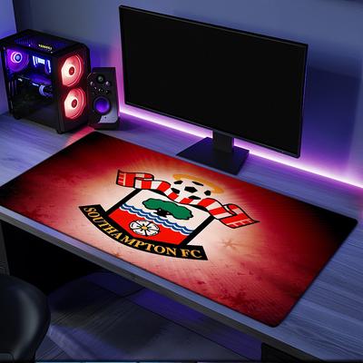 Southampton Fc Crest Mouse Pad, Rubber Base, Esports Desk Mat, Mouse Pad for Gamers and Office Use, Gaming Desk , Easy To Clean Mat