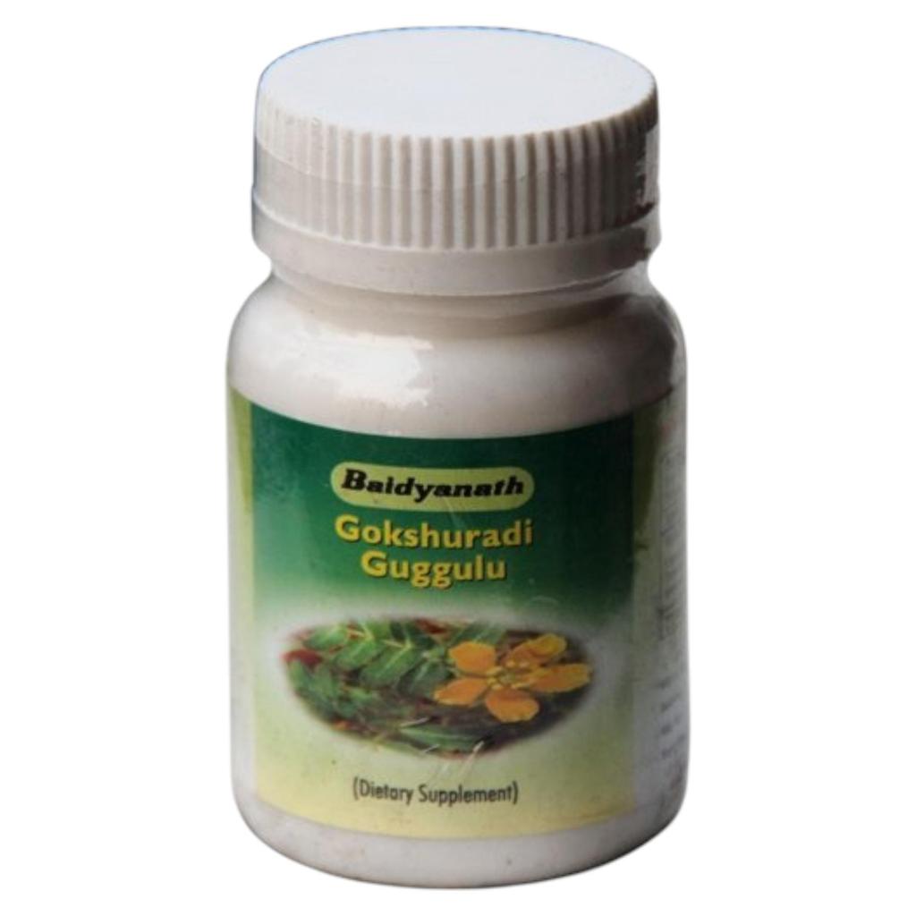 Baidyanath Gokshuradi Guggulu Tablets For Urinary Tract Support And Kidney Health 30 G Herbal Supplement