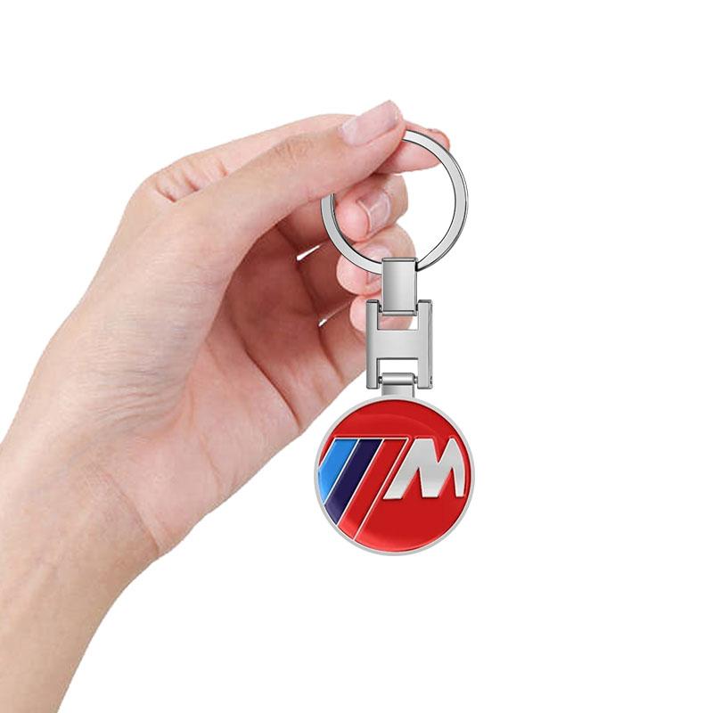 1pcs Luxury Car Keychain Car Keychain Car Emblem Logo Auto Accessories For BMW E34 E46 E39 E38 E90 E60 E36 F30 F30 F10 E92 E38 E91 G30 G38 M3 M5