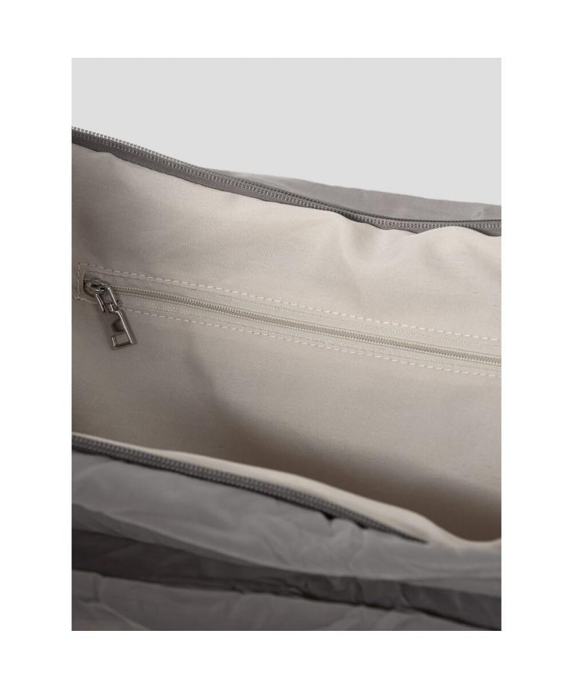 8Seconds Fabric Crinkle Hobo Bag Gray