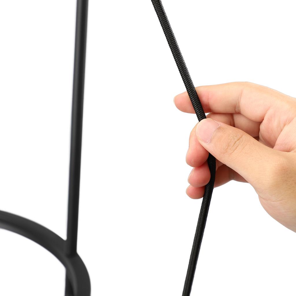 3 Layer Ball Storage Rack Large Capacity Easy Assembly Vertical Ball Holder Cage with Wheels for