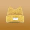 Windproof Knitted Beanie Warm Winter Cap Cute Cat Ear Hat  Cold Weather