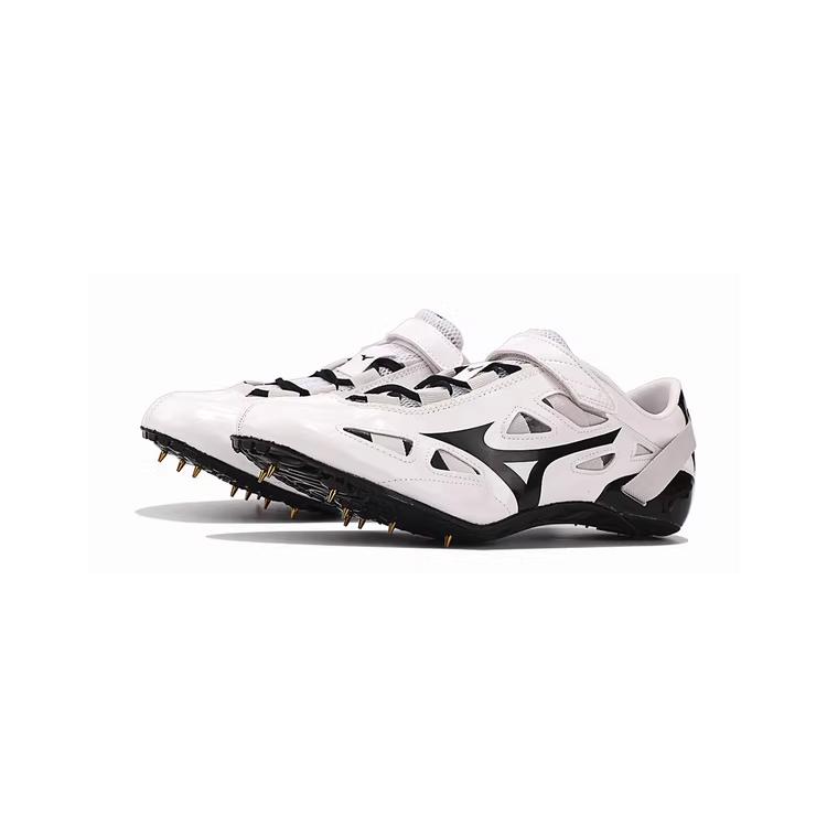 Mizuno Geo Silencer FX Comfortable Soft Slip Resistant Durable Functional Short Distance Track Shoes Unisex sneaker White U1GR215502