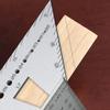 Metal Welltop 3D Mitre AngleMeasuring Tool 45/90° AngleT Ruler Gauge for Three Dimensional Item Measuring Timber Pipes