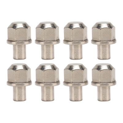 8 Pezzi RC Dado Mozzo Ruota Esagonale Universale Adattatore Azionamento 12mm Colonna di Estensione Acciaio Inossidabile