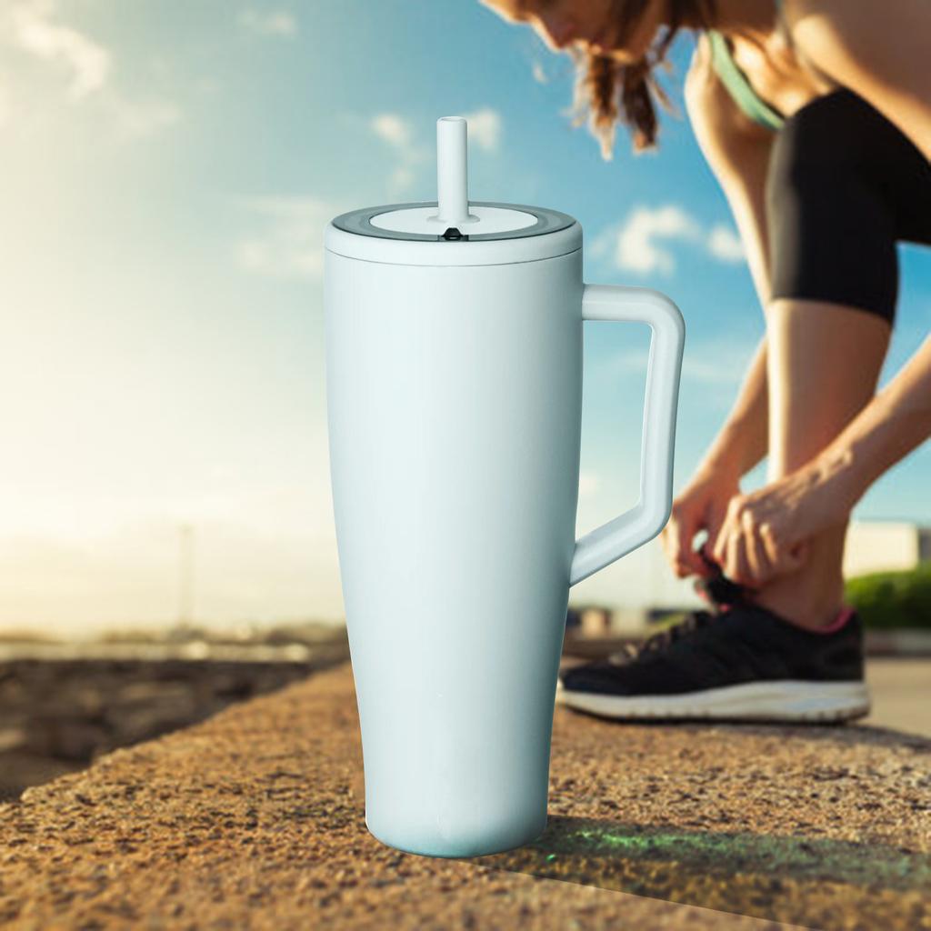 40oz Držák do auta Severoamerický Nový Nerezová ocel Velká kapacita Tepelná izolace Přenosný Led s držadlem