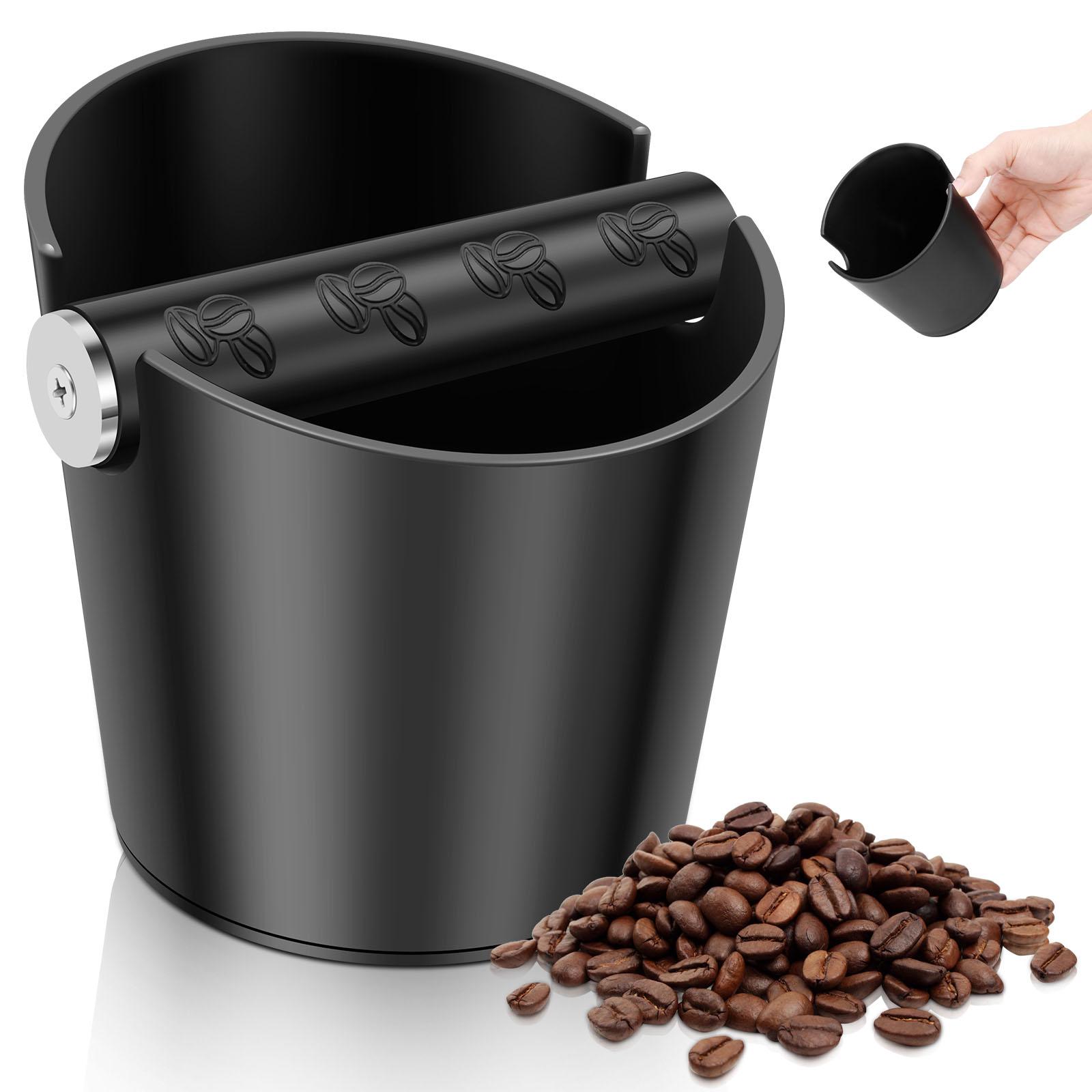 Espresso Knock Box Barista Coffee Grounds Container Enduring Espresso Knock Bin Coffee Knock Box for Home Office Coffee Utensils