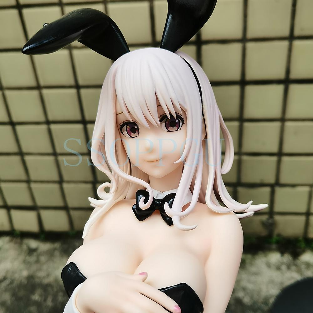 FREEing B-STYLE Heartstrings Kuroiwa Medaka Watashi Kawaii Tsuujinai Mona Kawai Bunny Figure Toy Model Doll PVC 1/4 Ni No Ga Entertaining Play Safe