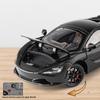 Super Sportcar Toy Simulation 1/24 720s Car Model Alloy Die Cast With Sound Light Pull Back Toys Vehicles Models Children Gifts