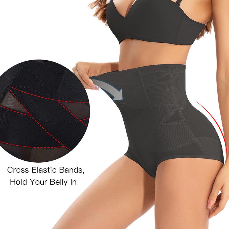 High-Waisted Tummy Control Shaping Panties - Postpartum Hip Lift & Waist Cincher for Slimming
