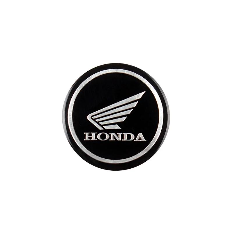 

2/4/8/10pcs Motorcycle Modified Car Stickers Metal Aluminum Round Decal Motorcycle Stickers For Honda CRF CB CR XR CRM CBR 2PCS