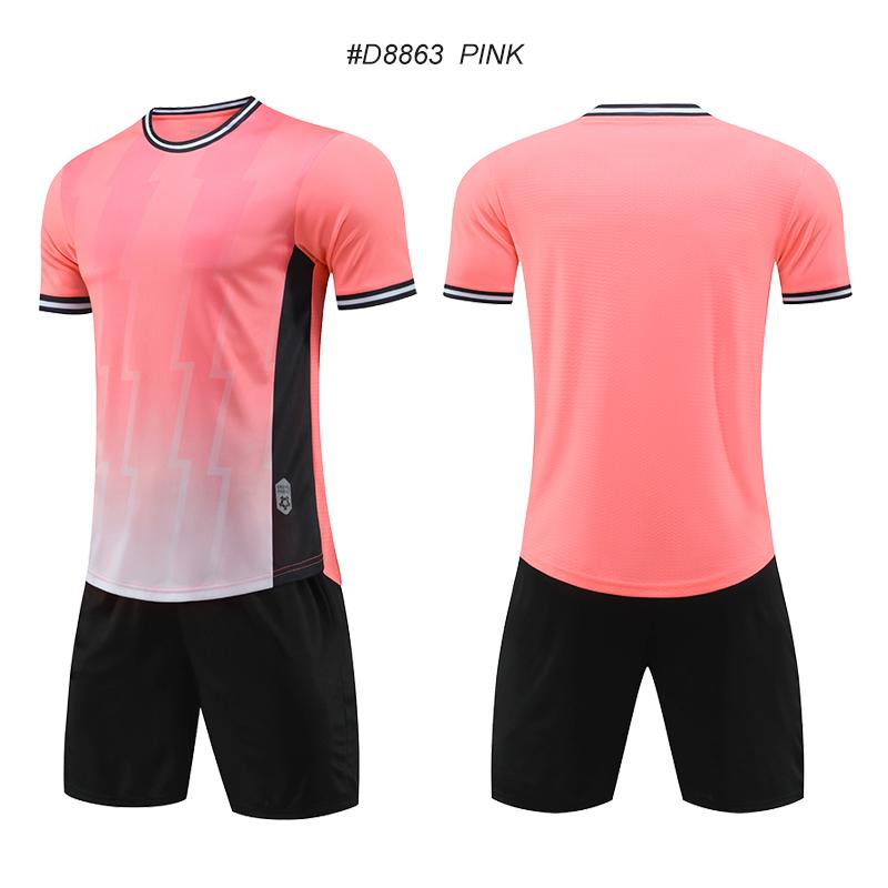 Polyester Quick Drying Soccer Kit for Men Women Breathable Wholesale Soccer Jersey Football Clothes Sportswear Jersey Set