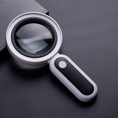 ZISIZ Handheld Magnifying Glass with Light