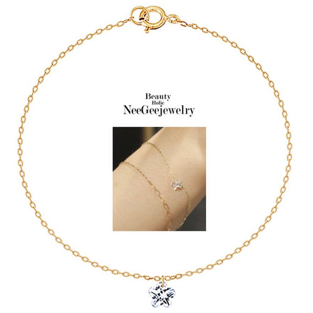 

[Neegee] 14K Gold All-Star Bracelet
