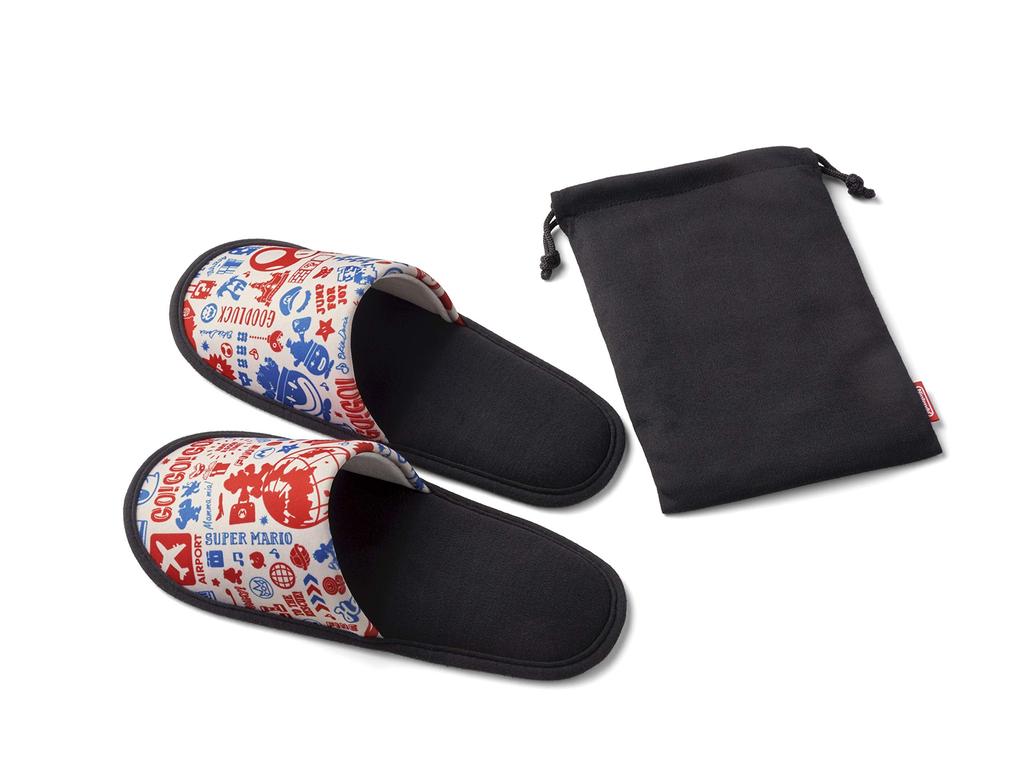 Portable Slippers Super Mario Travel - (Original Pattern)