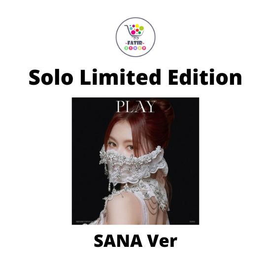 

Соло Обмежене видання Вер TWICE MISAMO Японія 1-й Альбом PLAY Sana Ver