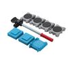 5 8Pcs Duty Furniture Lifter Roller Set with Wheel Bar for Easy Appliance Moving Sofa Bed Home Living Room