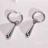 1pc Fashion Japan Anime Water Drop Earrings for Women Men's Pendant Hoop Earrings Simple Cosplay Party Jewelry Gift
