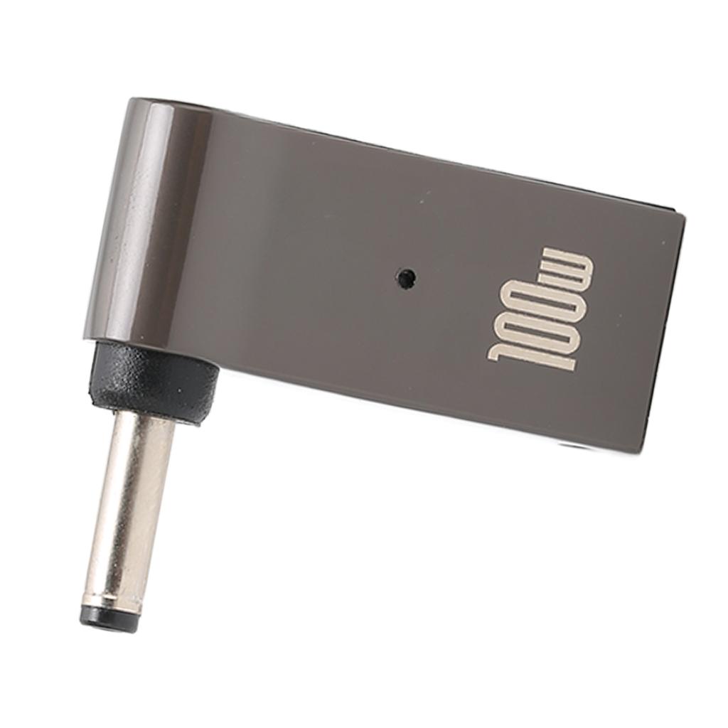 PD to DC Adapter for Lenovo PD 100W 5A Adapter USB C Type C Female to Male Laptop Aluminum Alloy Adapter 3.5x1.35mm