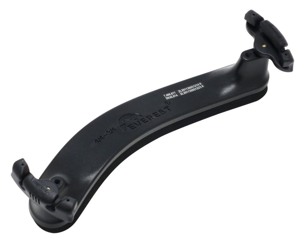 Everest EVEREST Violin Shoulder Rest, 44 Size, BLACK EZ-4