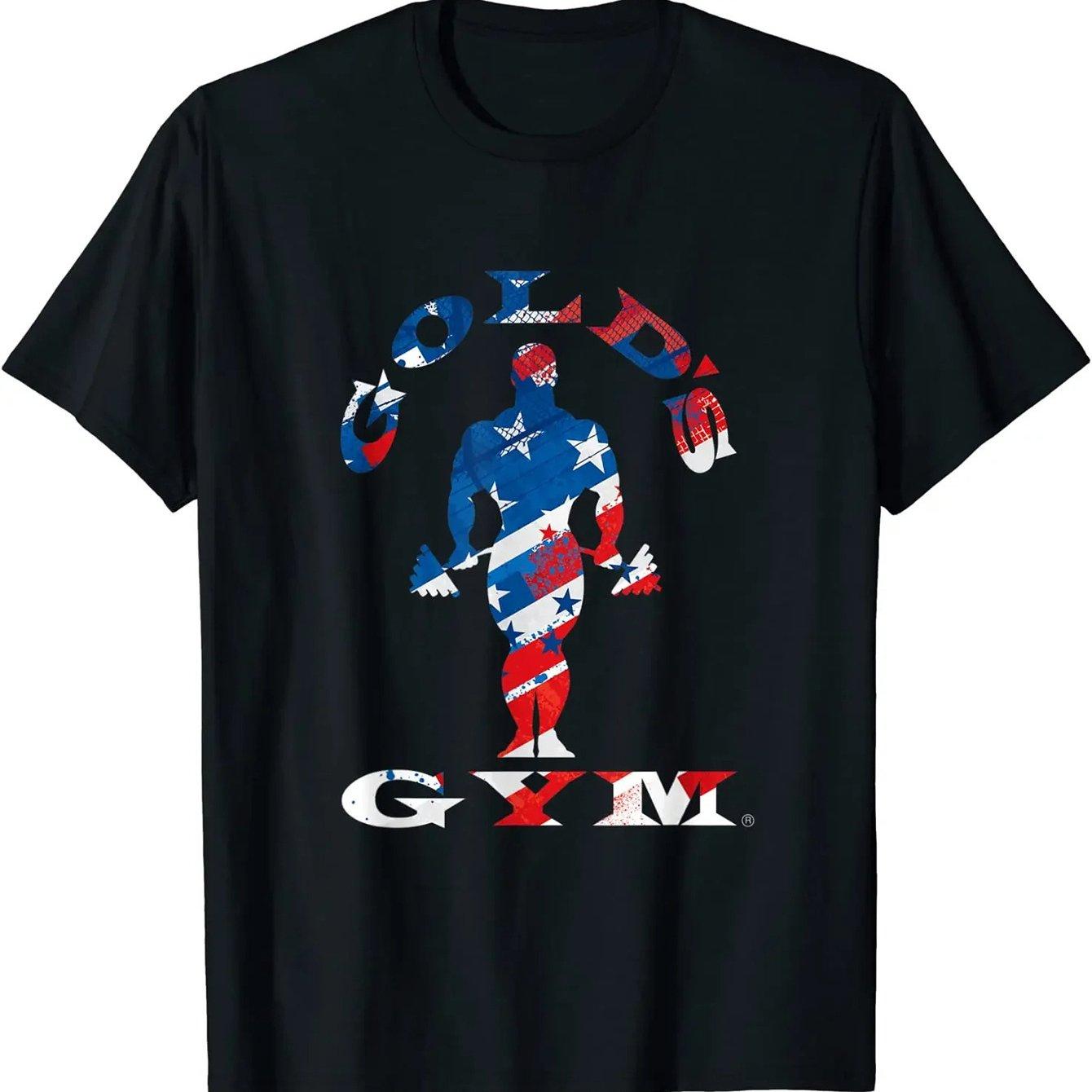 

Gym USA Men Cotton TShirt Athletic Fit Casual Workout - Men s Summer Cotton Graphic Tee 5XL різнокольоровий