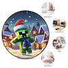 Sandbox Electronic Xbox Games Minecraft Circular Carpet Household Goods Decoration Anti Slip Home Table and Chair Mat Aisle Door Mat Carpet D11