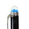 Excellent MONTBLANC Ballpoint Pen Starwalker Black Silver Precious Resin Mens Used
