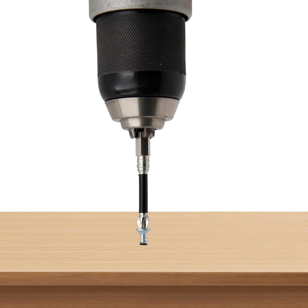 5 Stück Schlagschrauber-Bit-Set mit magnetischen Kreuzschlitzköpfen, elektrische Schraubendreher-Bits aus legiertem Stahl, rutschfest, lange Bohrer