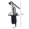 4PCS Oil Bottle Stopper Lock Plug Seal Leak-proof Nozzle Sprayer Cocktail Cap Liquor Dispenser Wine Stopper Wine Accessories