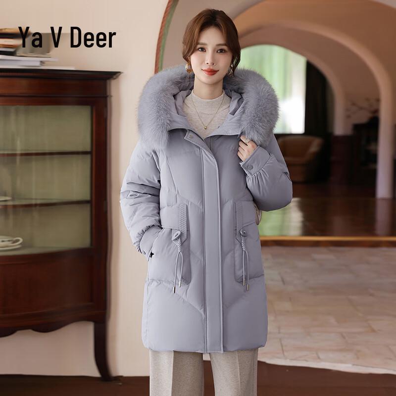 

Yalu Women s Mid-length Goose Down Jacket 2XL