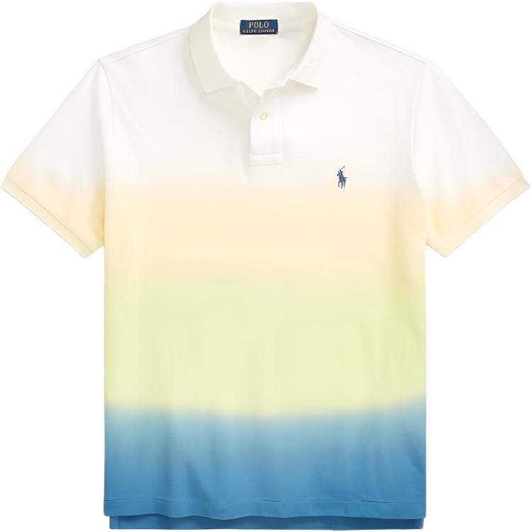 

Polo Ralph Lauren SS25 Поло градиентное с вышивкой пони Мужские рубашки поло MNPOKNI1N821871-410 M