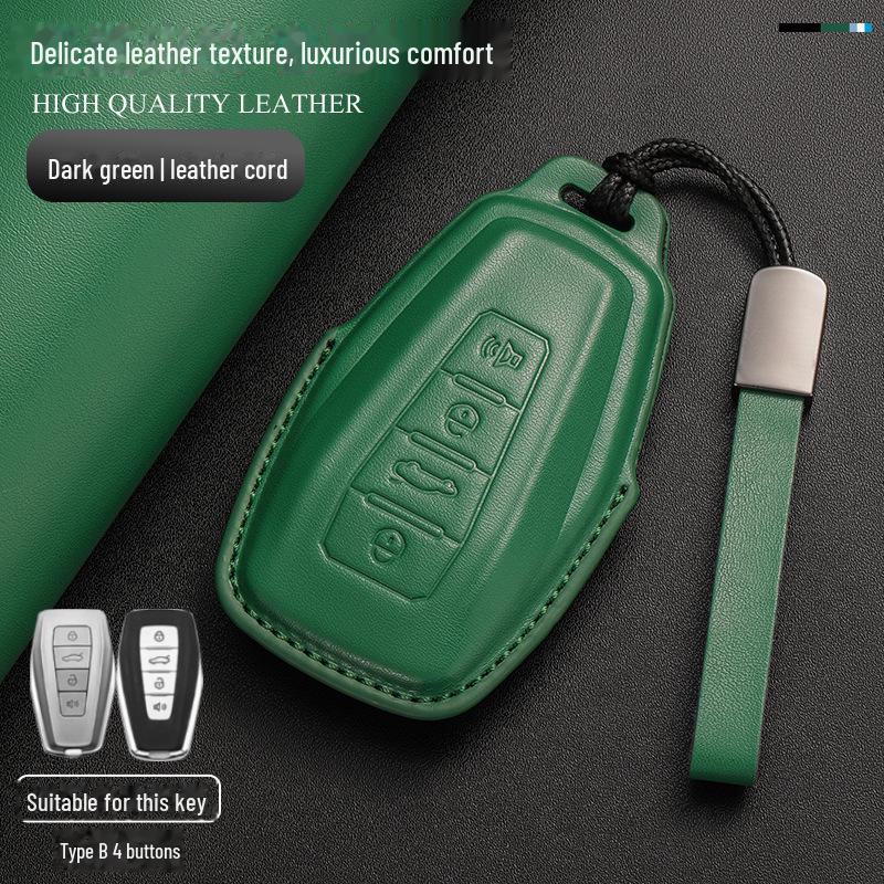 Geely Car Key Cover for Xingyue L, Xingrui, Dihao GS, Binrui, Binyue L, Boyue, Panda Models