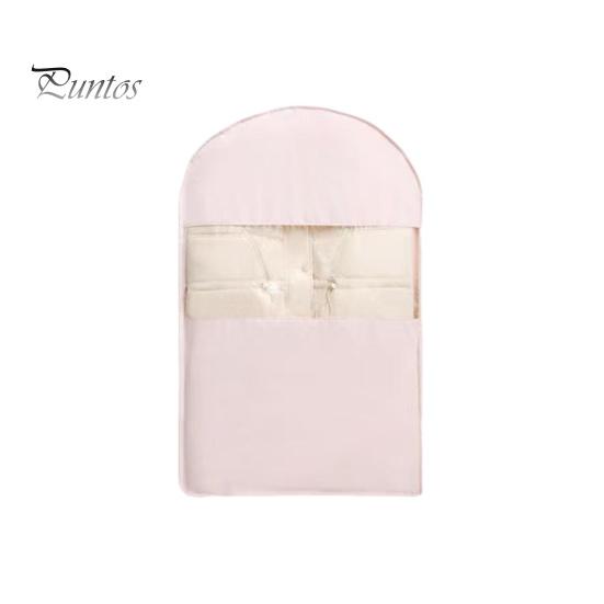 

Пылезащитный чехол для одежды с прозрачным окошком, застежка-молния, большая вместимость, экономящая место, подвесной чехол для одежды, протектор S светло-розовый