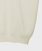BASIC HOUSE Uni Color Block Collar Knit Ivory Lxkt3101