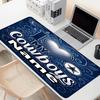 Custom Name Personalized Dallas Cowboys Pattern Mousepad, Laptop PC Desk Mat, Decorative Desk Mat for Home Keyboard Pad Gift