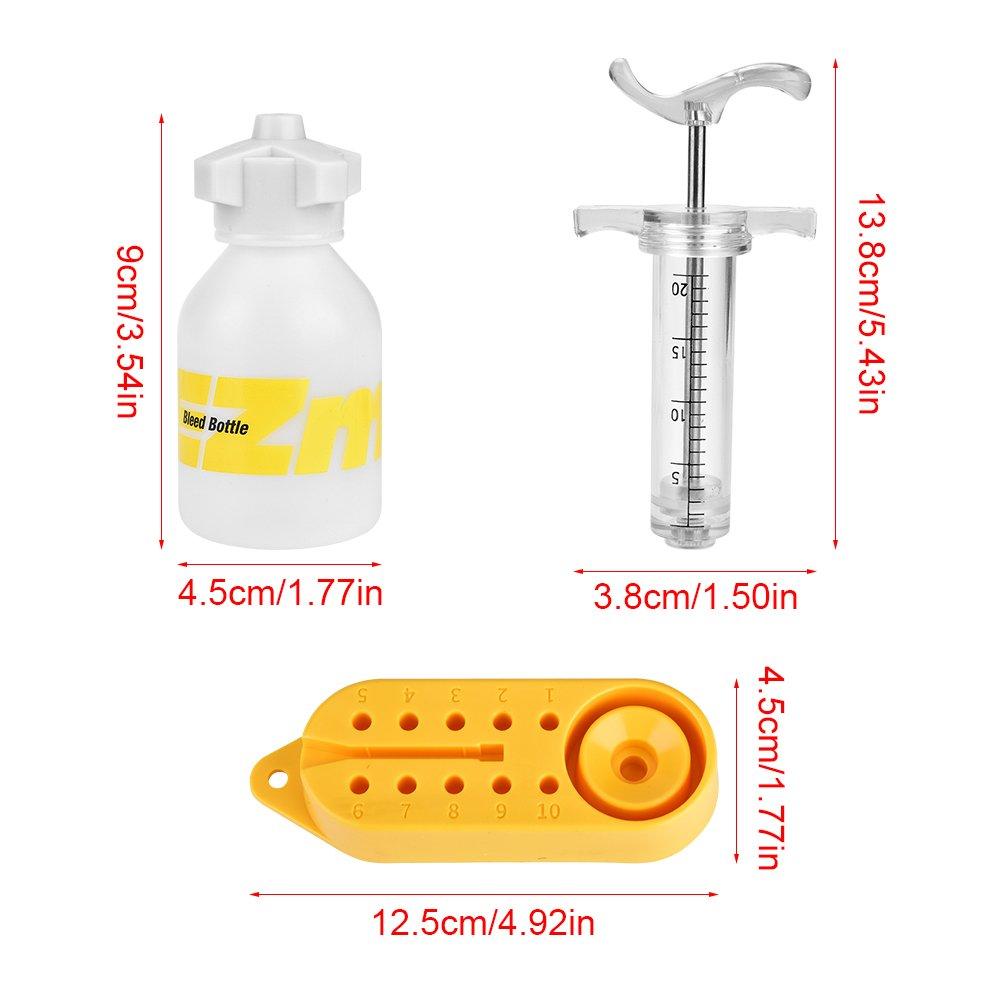 Mineral Oil Hydraulic Disc Brake Bleeding Kit, Bicycle Oil Tool