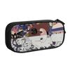 Cartoon  Miss Circle Anime  Pencil Cases for Girls Boys Large Capacity  Pen Box Bag Stationery