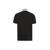EMPORIO ARMANI Polo Shirts Men's Black Polo Collar Moderate Straight Fit 3L1FAQ-1JPTZ-0061