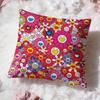 Band t-Takashi Murakami Cushion Cover Premium Comfort Reversible Pillow Cove -Two In One Design for Any Room & Car Interior