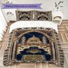 Muslim Pattern Bedding Uilt Set Uilt Cover Pillowcase Home Decoration Birthday Gift (1 * Duvet Cover + 2 * Pillowcase  Without Core)133