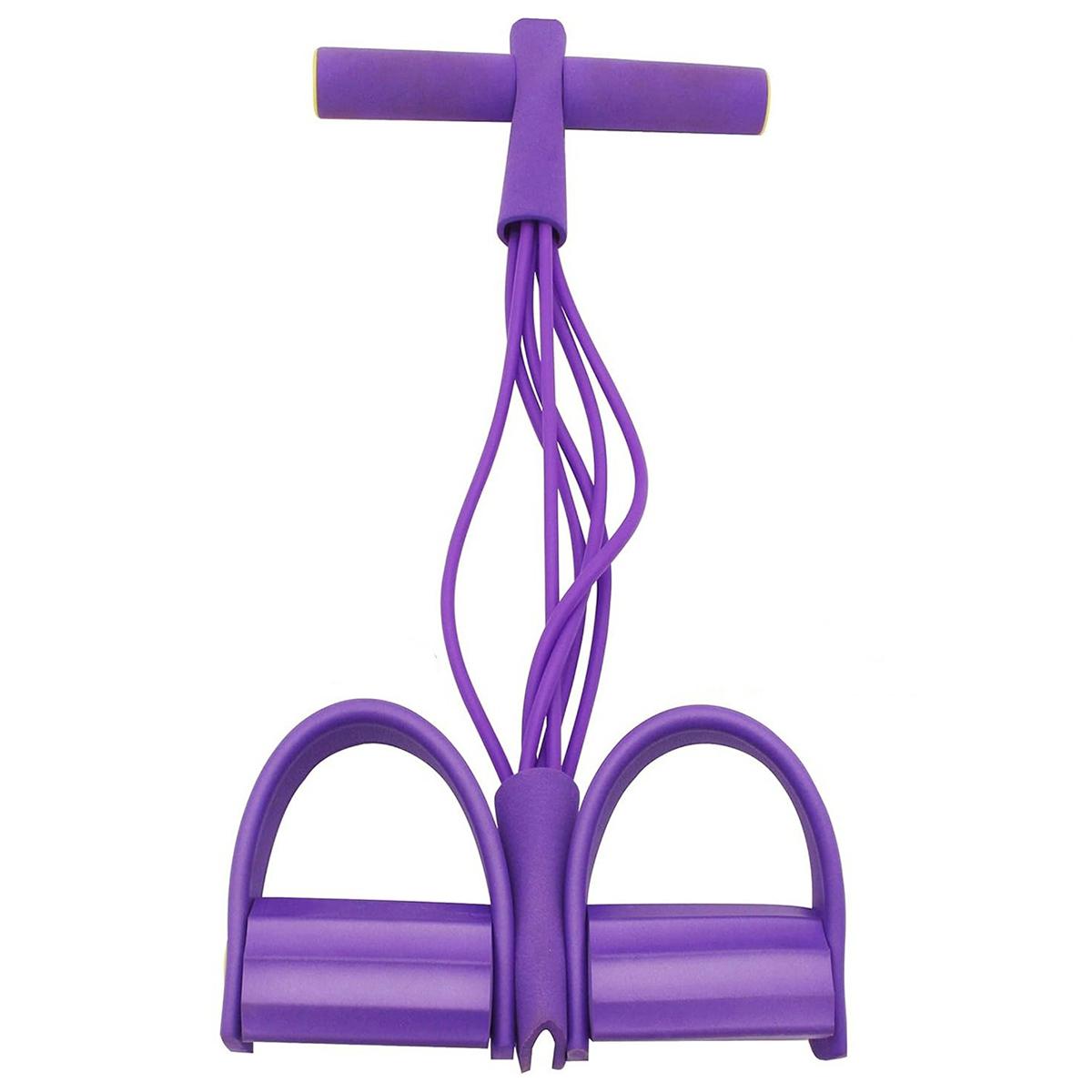 

6-трубна стрічка для йоги, педалі, зняття стрічки, еластична мотузка, гнучка стійка, тренажер для живота, талії та рук s